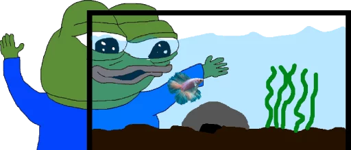 🐠 Стикер «frens» для Telegram