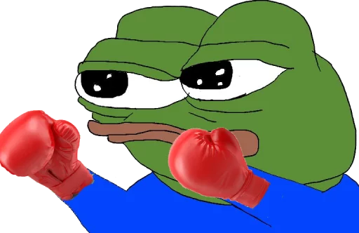 🥊 Стикер «frens» для Telegram