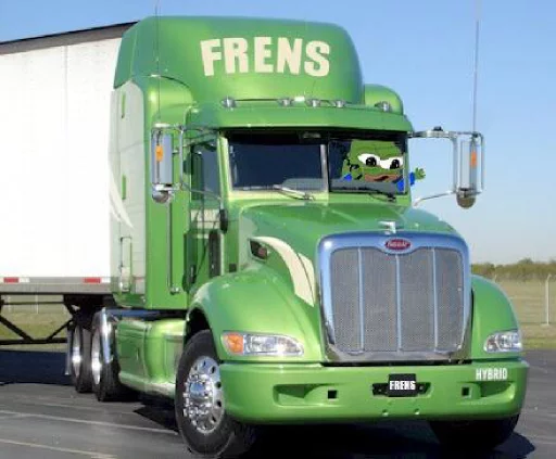 🚛 Стикер «frens» для Telegram