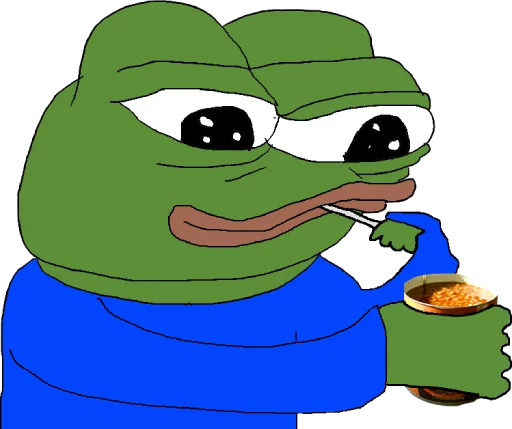 🌱 Стикер «frens» для Telegram