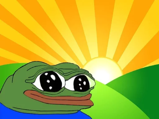 🌝 Стикер «frens» для Telegram