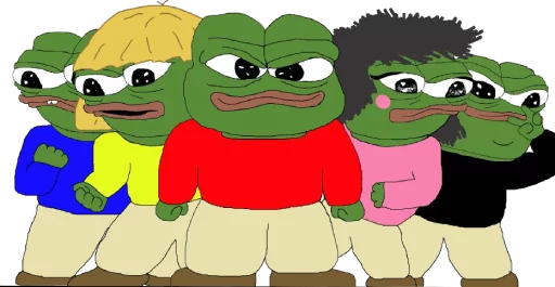 🌈 Стикер «frens» для Telegram