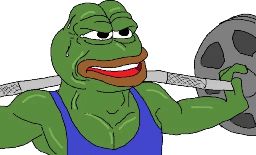 🏋️ Стикер «frens» для Telegram