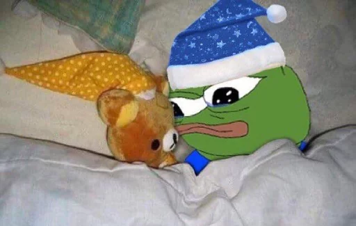 😴 Стикер «frens» для Telegram