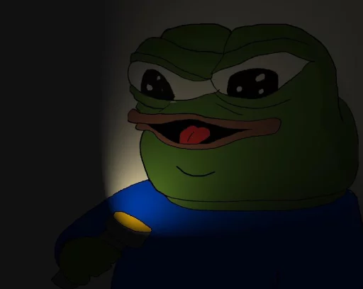 🌚 Стикер «frens» для Telegram