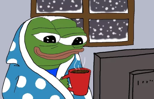🌃 Стикер «frens» для Telegram