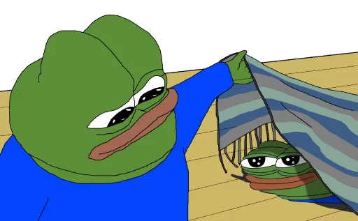 🙈 Стикер «frens» для Telegram