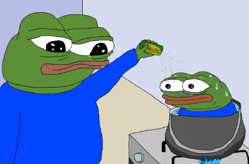🧂 Стикер «frens» для Telegram
