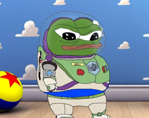 👨‍🚀 Стикер «frens» для Telegram