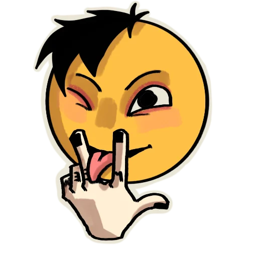 😉 Стикер «му чече романчече» для Telegram