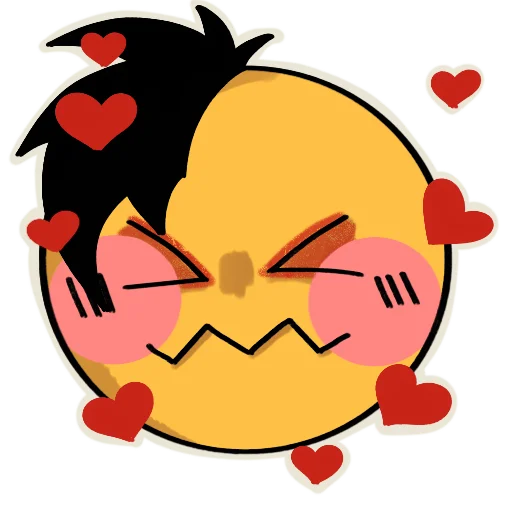 🥰 Стикер «му чече романчече» для Telegram