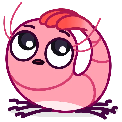 🤔 Стикер «Fresh Shrimp» для Telegram