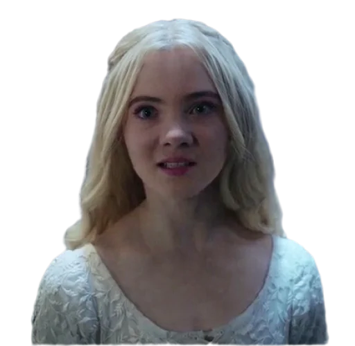 😈 Стикер «Freya Allan» для Telegram