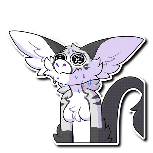 😰 Стикер «Freya Ferrin» для Telegram