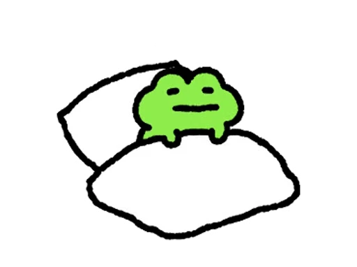 🤤 Стикер «FRIC THE FROG» для Telegram
