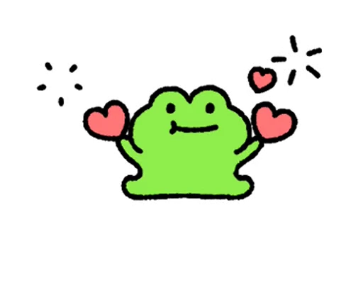 Стикерпак FRIC THE FROG для Telegram