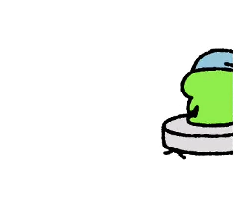 😐 Стикер «FRIC THE FROG» для Telegram