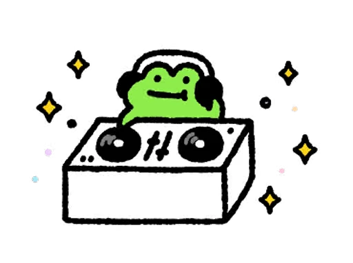✨ Стикер «FRIC THE FROG» для Telegram
