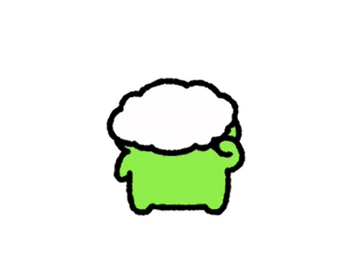 🪥 Стикер «FRIC THE FROG» для Telegram