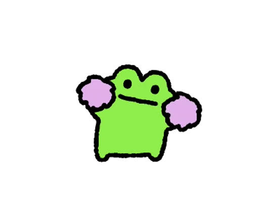 🕺 Стикер «FRIC THE FROG» для Telegram