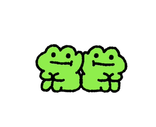 ❤️ Стикер «FRIC THE FROG» для Telegram