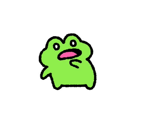 ‼️ Стикер «FRIC THE FROG» для Telegram