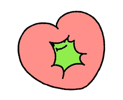 ❤️ Стикер «FRIC THE FROG» для Telegram