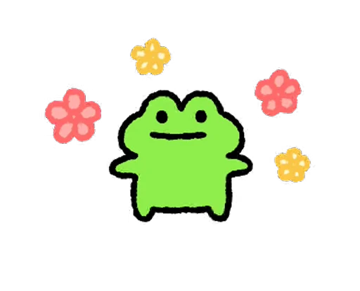 🌸 Стикер «FRIC THE FROG» для Telegram