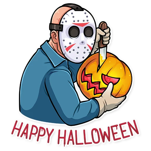 🎃 Стикер «Jason Voorhees» для Telegram