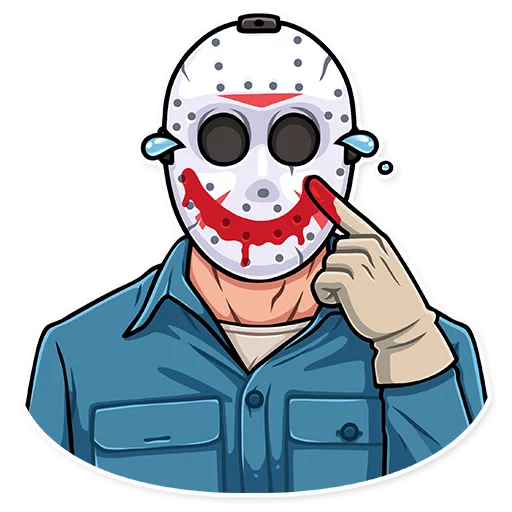 Стикерпак Jason Voorhees для Telegram