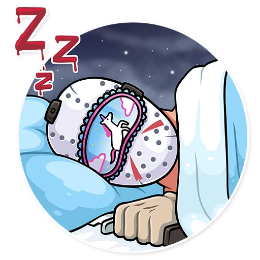 😴 Стикер «Jason Voorhees» для Telegram