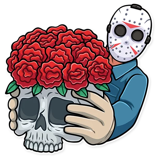 💐 Стикер «Jason Voorhees» для Telegram
