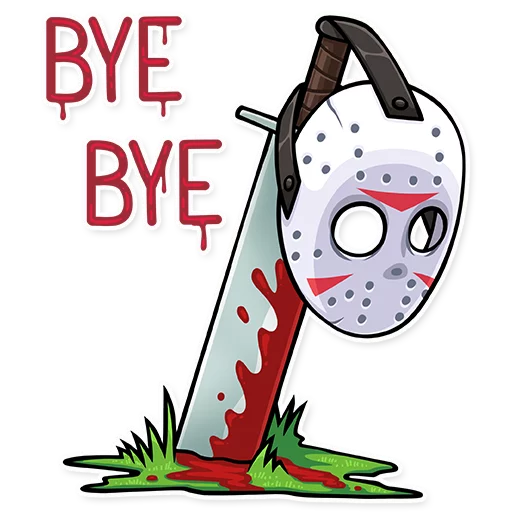 ☠️ Стикер «Jason Voorhees» для Telegram