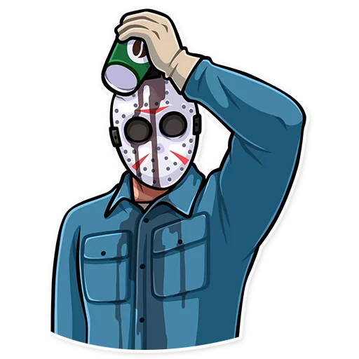 ☕️ Стикер «Jason Voorhees» для Telegram