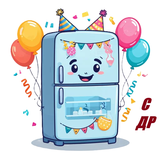 Стикерпак «Fridge Gang» для Telegram — обложка