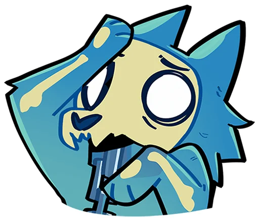 😮 Стикер «Фридрих без надписей» для Telegram