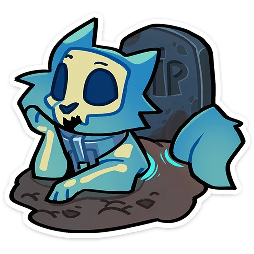 ⚰️ Стикер «Фридрих без надписей» для Telegram