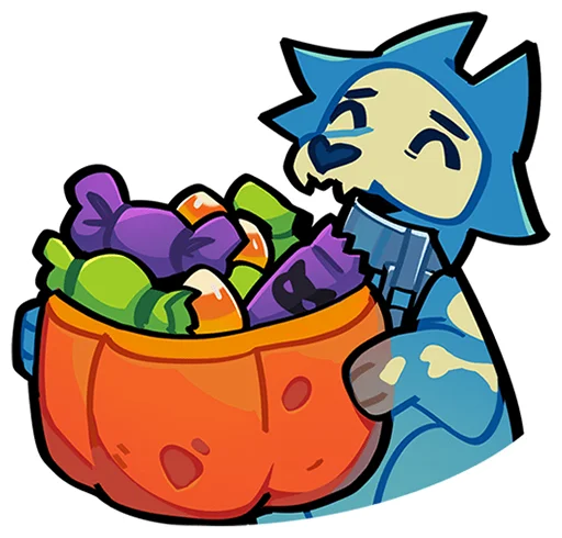🍭 Стикер «Фридрих без надписей» для Telegram