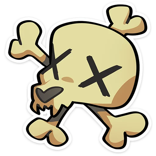 😵 Стикер «Фридрих без надписей» для Telegram