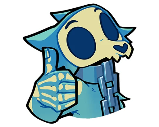 👍 Стикер «Фридрих без надписей» для Telegram