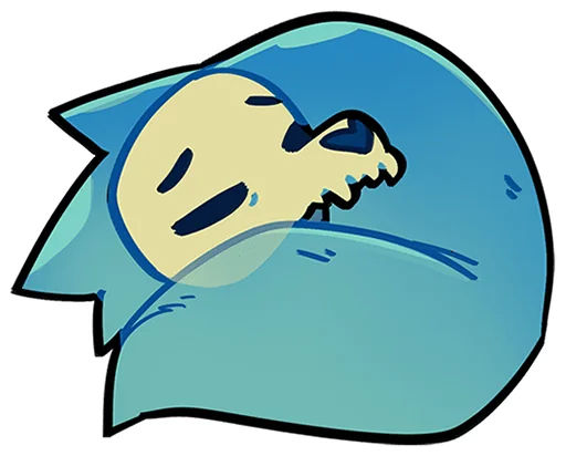 💤 Стикер «Фридрих без надписей» для Telegram