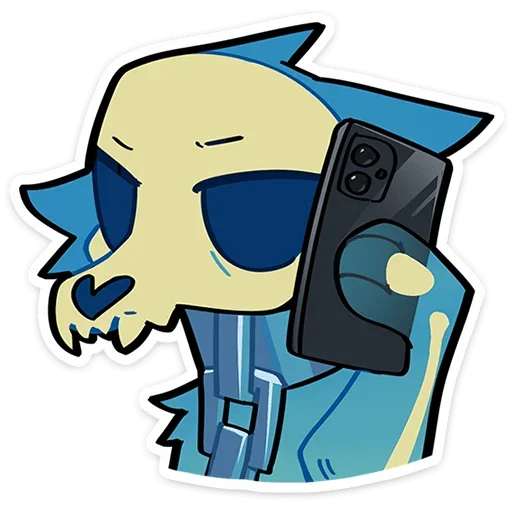🤳 Стикер «Фридрих» для Telegram