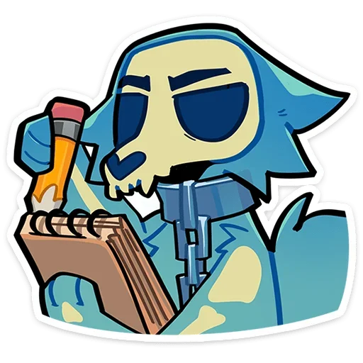 😠 Стикер «Фридрих» для Telegram