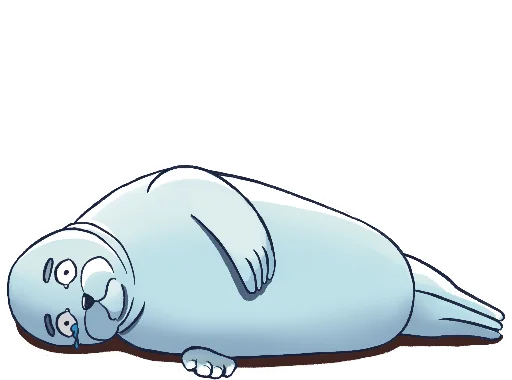 😳 Стикер «Friendly Seal» для Telegram