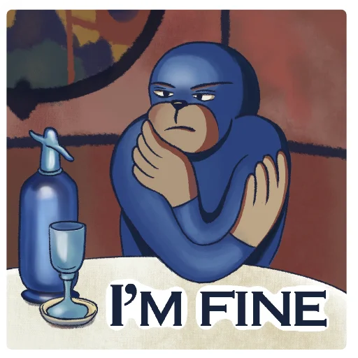 🍺 Стикер «Friendly Seal» для Telegram