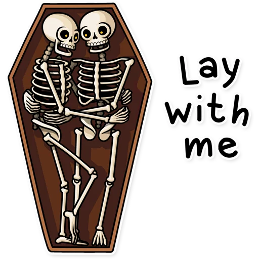👫 Стикер «Friendly Death» для Telegram