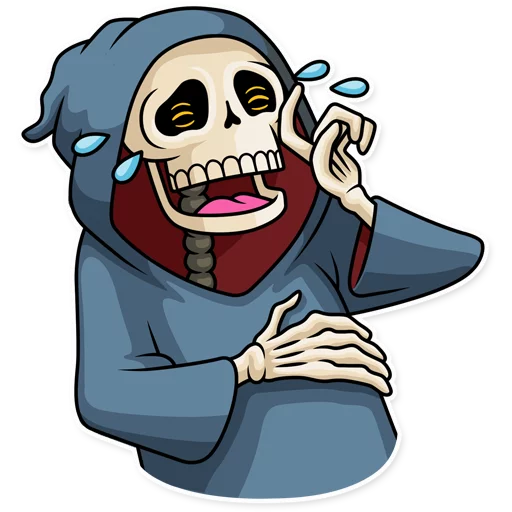 Стикерпак Friendly Death для Telegram — скачать
