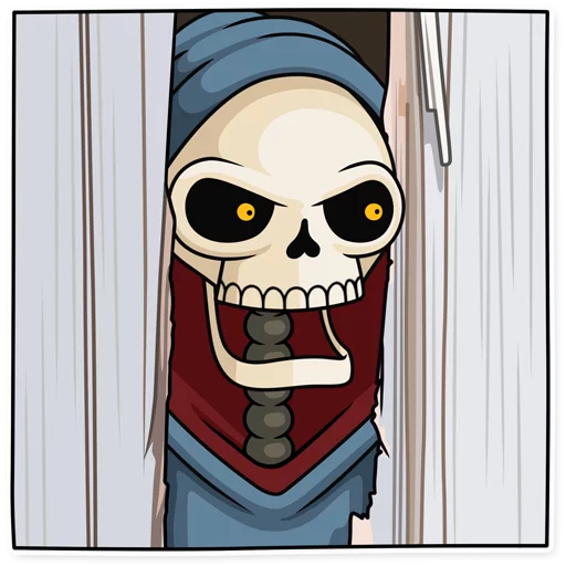 😡 Стикер «Friendly Death» для Telegram