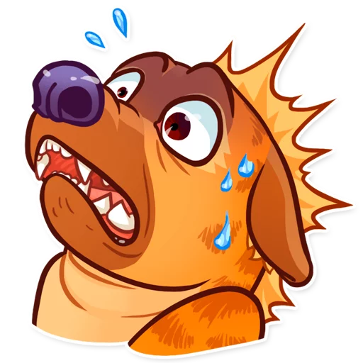 😨 Стикер «Hyena» для Telegram