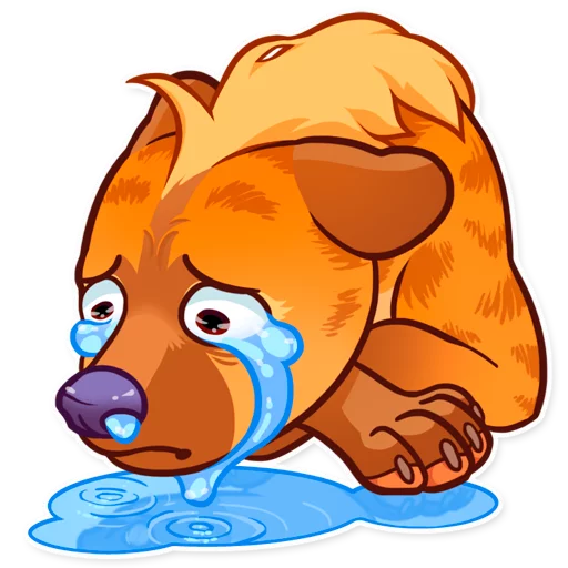 😢 Стикер «Hyena» для Telegram